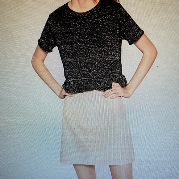 Zara Pink Blush Suede Vegan Leather Mini Zip Skirt (M) - Picture 12 of 13